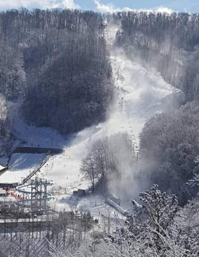 Mountain Villa Magnificent Views - 2 Pools, Fireplace & Hot Tub Gatlinburg Bagian luar foto